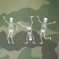 Dancing Skeleton Dance Challenge Halloween Scary Skeleton Legacy Tie Dye Trucker Hat