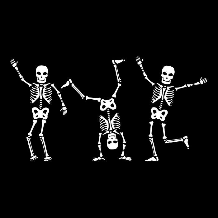 Dancing Skeleton Dance Challenge Halloween Scary Skeleton Button