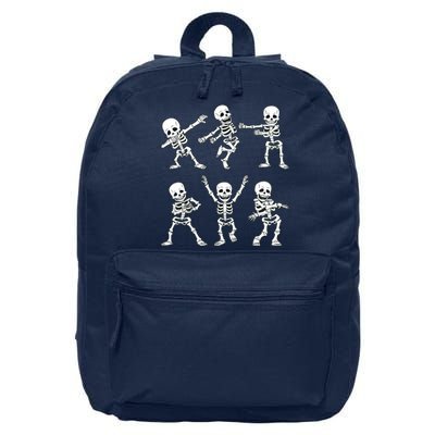 Dancing Skeletons Dance Challenge Girl Halloween 16 in Basic Backpack