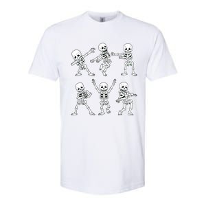 Dancing Skeletons Dance Challenge Girl Halloween Softstyle CVC T-Shirt