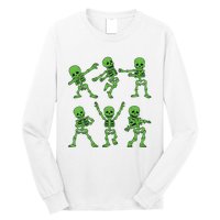 Dancing Skeletons Dance Challenge Girl Halloween Long Sleeve Shirt