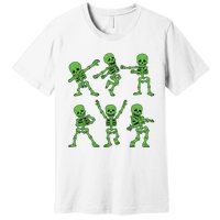 Dancing Skeletons Dance Challenge Girl Halloween Premium T-Shirt