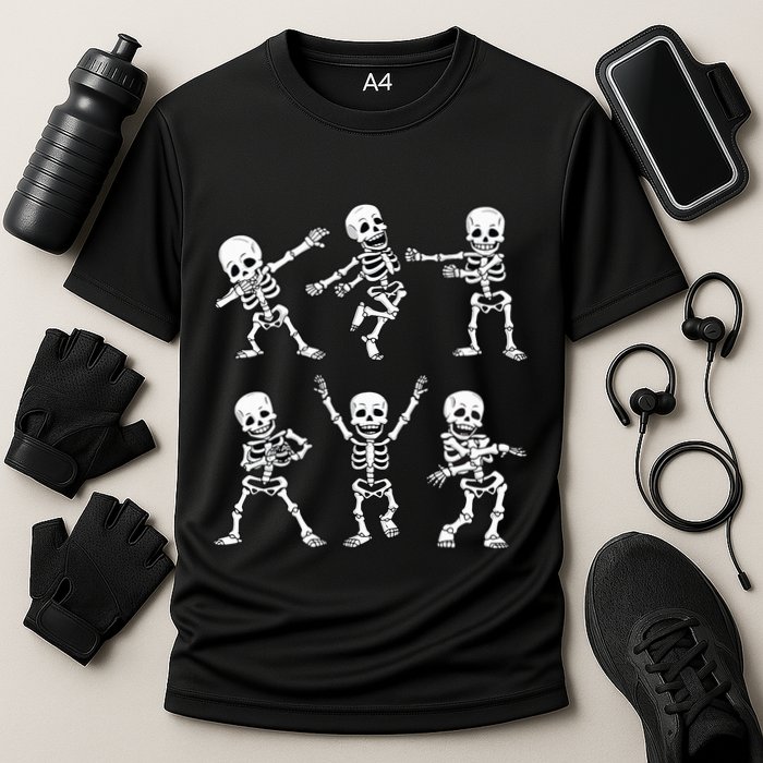 Dancing Skeletons Dance Challenge Halloween Performance Shirt