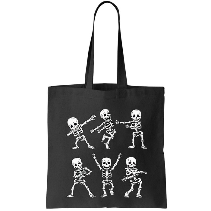 Dancing Skeletons Dance Challenge Halloween Bag