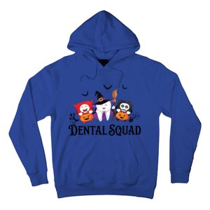 Dental Squad Dentist Halloween Teeth Ghost Pumpkin Cute Gift Hoodie