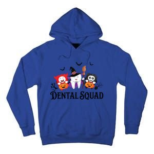 Dental Squad Dentist Halloween Teeth Ghost Pumpkin Cute Gift Tall Hoodie