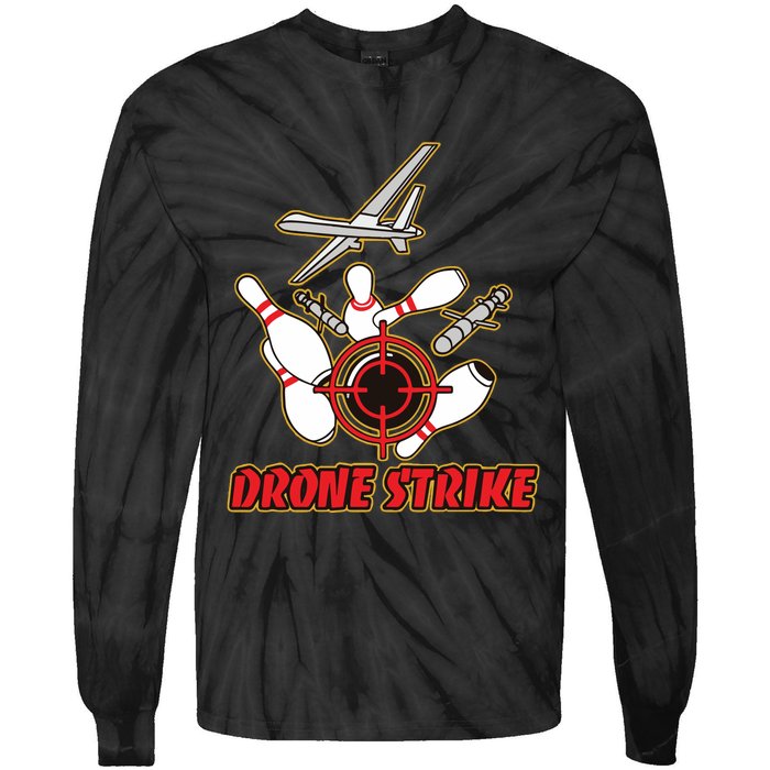 Drone Strike Tie-Dye Long Sleeve Shirt