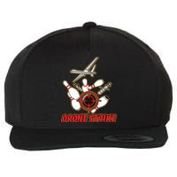 Drone Strike Wool Snapback Cap