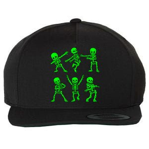 Dancing Skeletons Dance Challenge Halloween Wool Snapback Cap