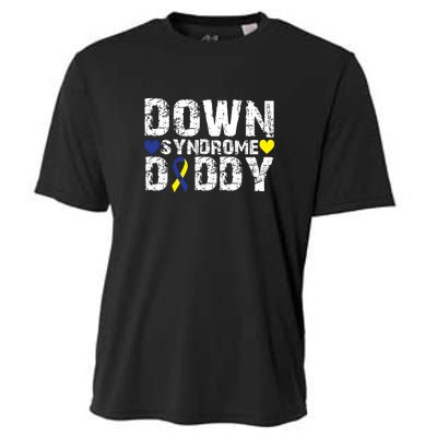 Down Syndrome Daddy Family Matching For Down Syndrome Awareness Gift Cooling Performance Crew T-Shirt