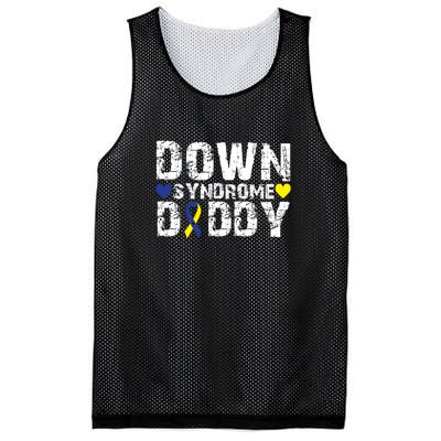 Down Syndrome Daddy Family Matching For Down Syndrome Awareness Gift Mesh Reversible Basketball Jersey Tank