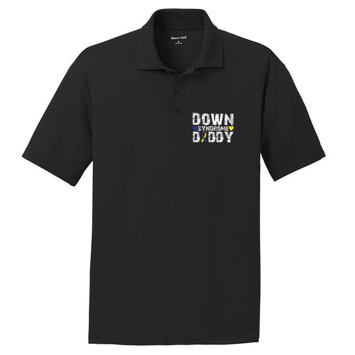 Down Syndrome Daddy Family Matching For Down Syndrome Awareness Gift PosiCharge RacerMesh Polo