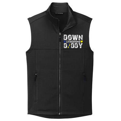 Down Syndrome Daddy Family Matching For Down Syndrome Awareness Gift Collective Smooth Fleece Vest