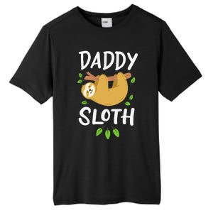 Daddy Sloth Dad Father Fathers Day Lazy Dad Tall Fusion ChromaSoft Performance T-Shirt