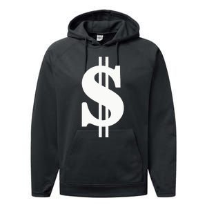 Dollar Sign Performance Fleece Hoodie