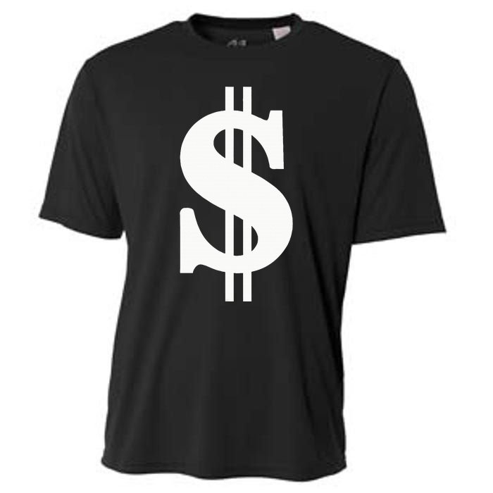 Dollar Sign Cooling Performance Crew T-Shirt