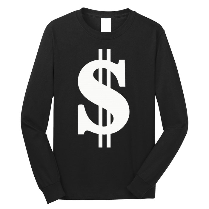 Dollar Sign Long Sleeve Shirt