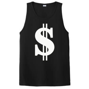 Dollar Sign PosiCharge Competitor Tank