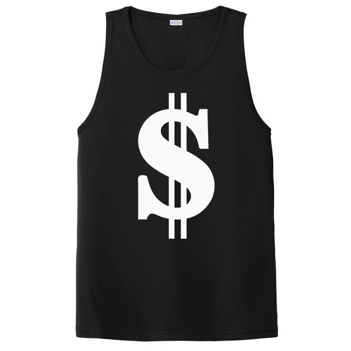 Dollar Sign PosiCharge Competitor Tank