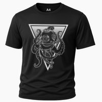 Deep Sea Diving Helmet Kraken Octopus Underwater Diver Gift Cooling Performance Crew T-Shirt