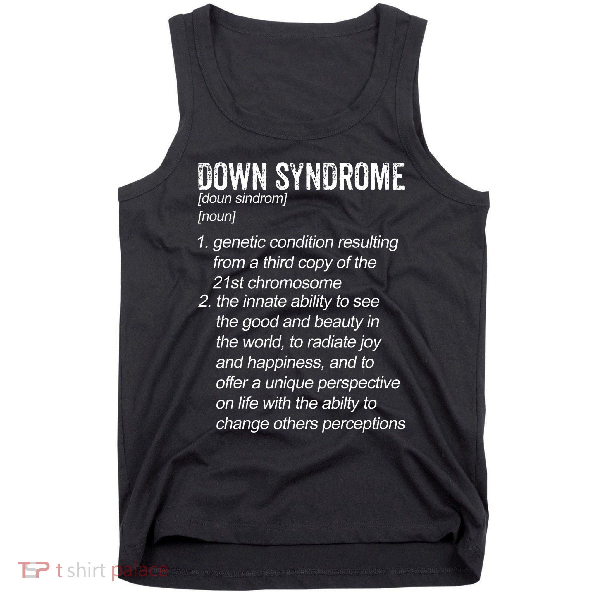 Down Syndrome Designs & Co. Down Syndrome Definition For Cl Tank Top