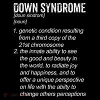 Down Syndrome Designs & Co. Down Syndrome Definition For Cl Women's V-Neck T-Shirt