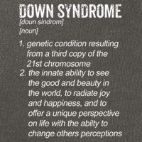 Down Syndrome Designs & Co. Down Syndrome Definition For Cl Cotton Canvas Backpack