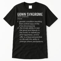 Down Syndrome Designs & Co. Down Syndrome Definition Tall T-Shirt