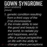 Down Syndrome Designs & Co. Down Syndrome Definition Flatbill Hat
