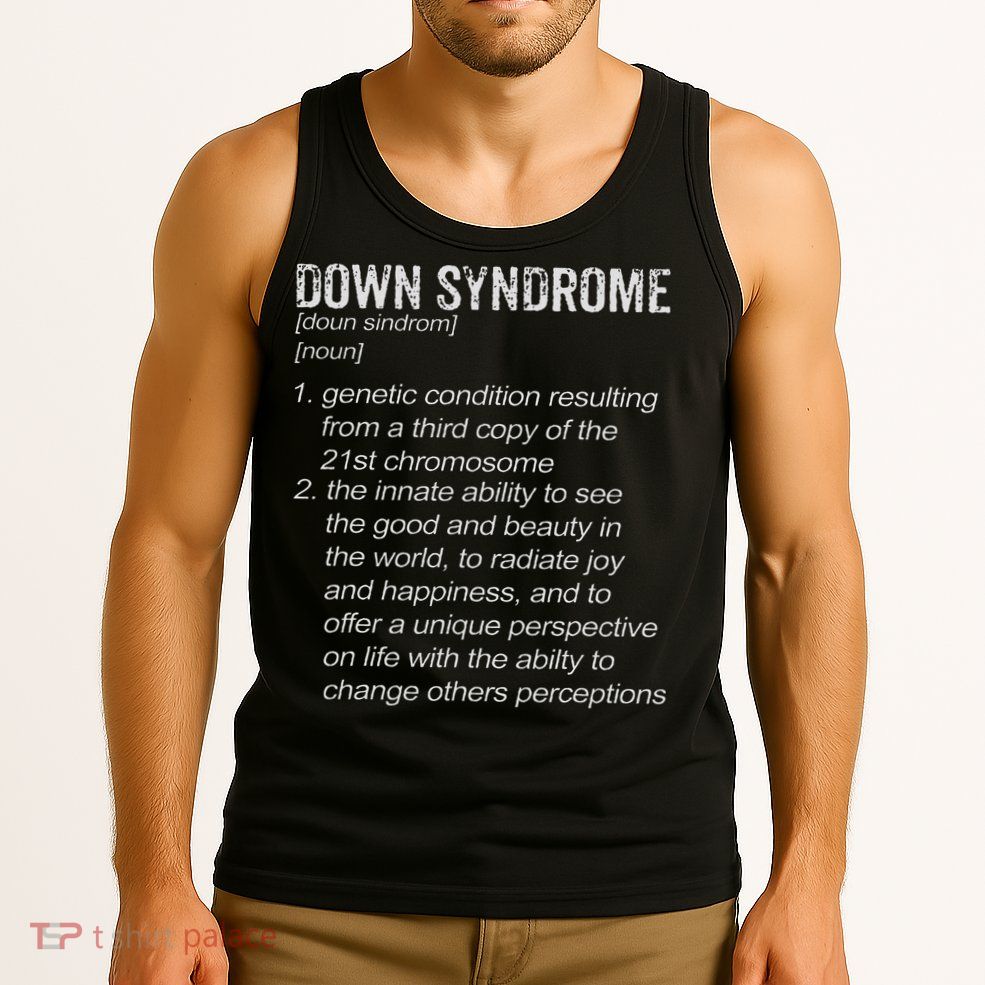 Down Syndrome Designs & Co. Down Syndrome Definition Tank Top