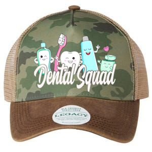 Dental Squad Dental Lab Hygienist Gift Legacy Tie Dye Trucker Hat