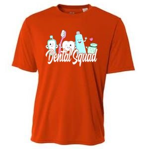 Dental Squad Dental Lab Hygienist Gift Cooling Performance Crew T-Shirt