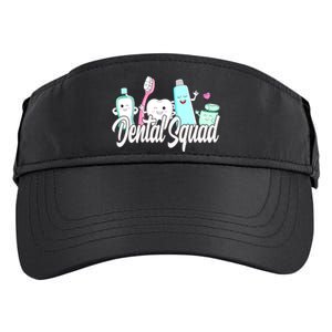 Dental Squad Dental Lab Hygienist Gift Adult Drive Performance Visor