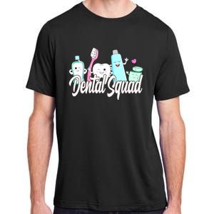 Dental Squad Dental Lab Hygienist Gift Adult ChromaSoft Performance T-Shirt