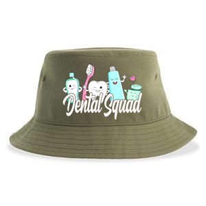 Dental Squad Dental Lab Hygienist Gift Sustainable Bucket Hat