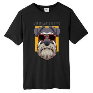 Dog Schnauzer Dad Watchdog Cynologist Fathers Day Design Tall Fusion ChromaSoft Performance T-Shirt