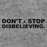 DonT Stop Disbelieving Fun 7-Panel Snapback Hat