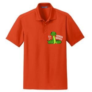 Dangerous Snake Danger Noodle Dry Zone Grid Polo