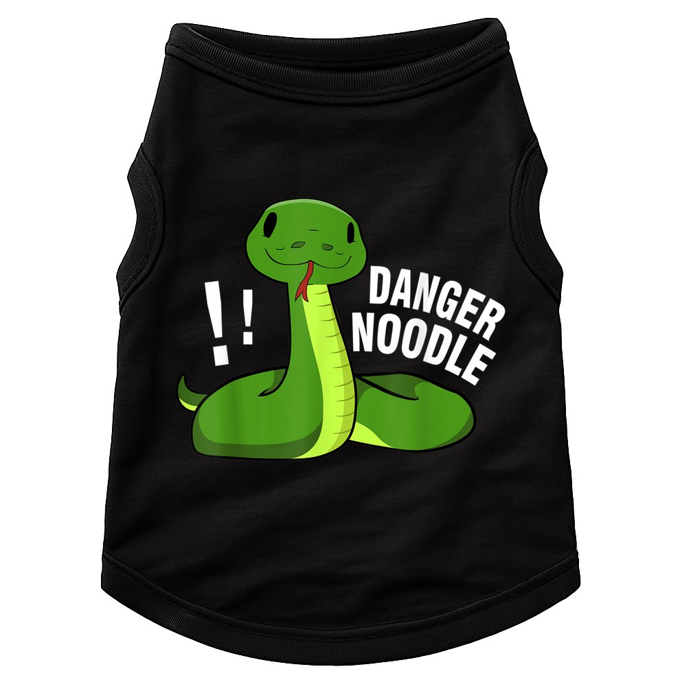 Dangerous Snake Danger Noodle Doggie Tank