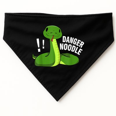 Dangerous Snake Danger Noodle USA-Made Doggie Bandana