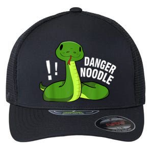 Dangerous Snake Danger Noodle Flexfit Unipanel Trucker Cap