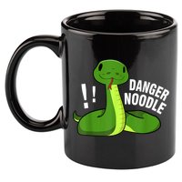 Dangerous Snake Danger Noodle 11oz C Handle Ceramic Mug