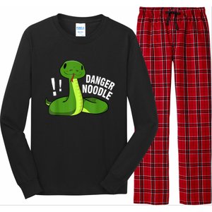 Dangerous Snake Danger Noodle Long Sleeve Pajama Set