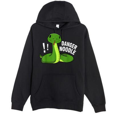 Dangerous Snake Danger Noodle Premium Pullover Hoodie