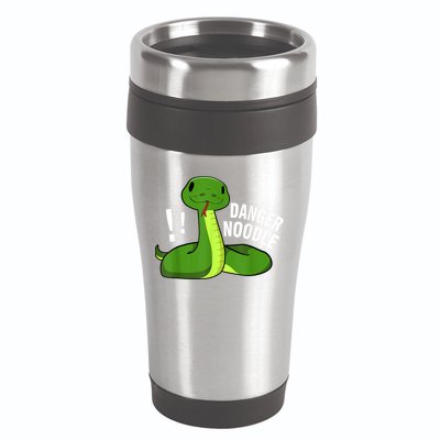 Dangerous Snake Danger Noodle 16oz Travel Tumbler