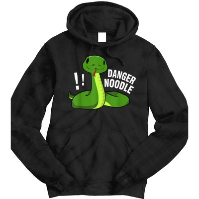 Dangerous Snake Danger Noodle Tie Dye Hoodie