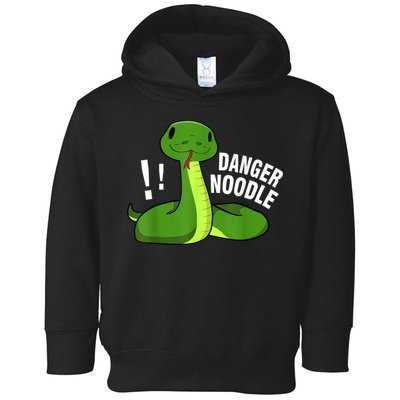 Dangerous Snake Danger Noodle Toddler Hoodie