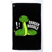 Dangerous Snake Danger Noodle Golf Towel