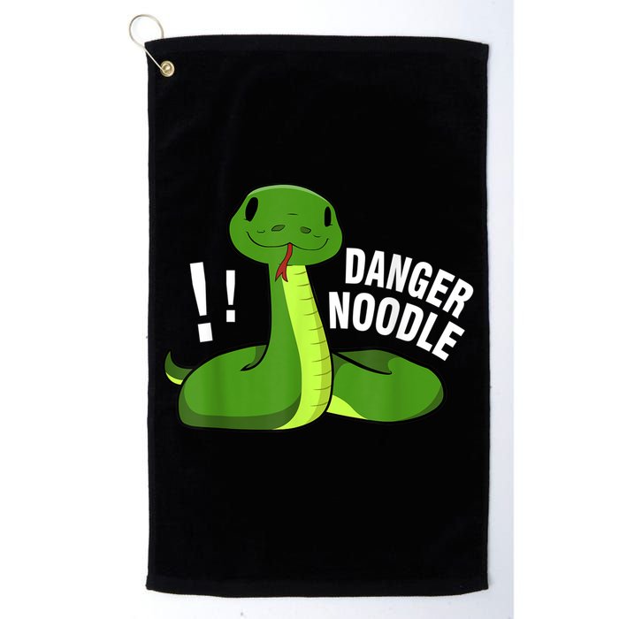 Dangerous Snake Danger Noodle Golf Towel