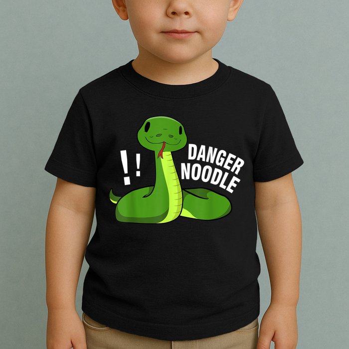 Dangerous Snake Danger Noodle Toddler T-Shirt